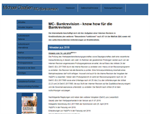 Tablet Screenshot of mc-bankrevision.de